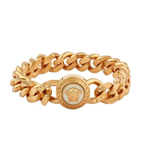 versace armband herren gold|Versace bracelets for men.